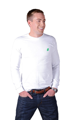 The Ireland Long T-Shirt™ - White - Shirts of the World