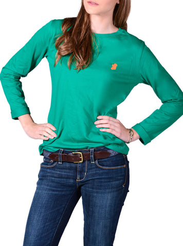 The Ireland Long T-Shirt™ - Green - Shirts of the World