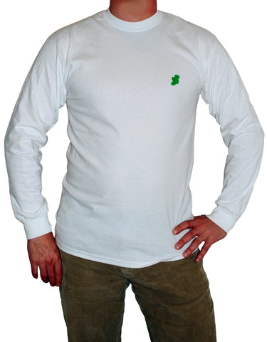 The Ireland Long T-Shirt™ - White - Shirts of the World