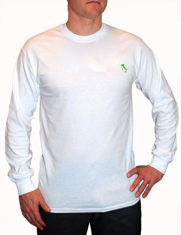 The Italy Long T-Shirt™ - White - Shirts of the World