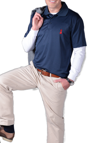 The Great Britain Shirt™ - Navy (Red Logo) - Shirts of the World